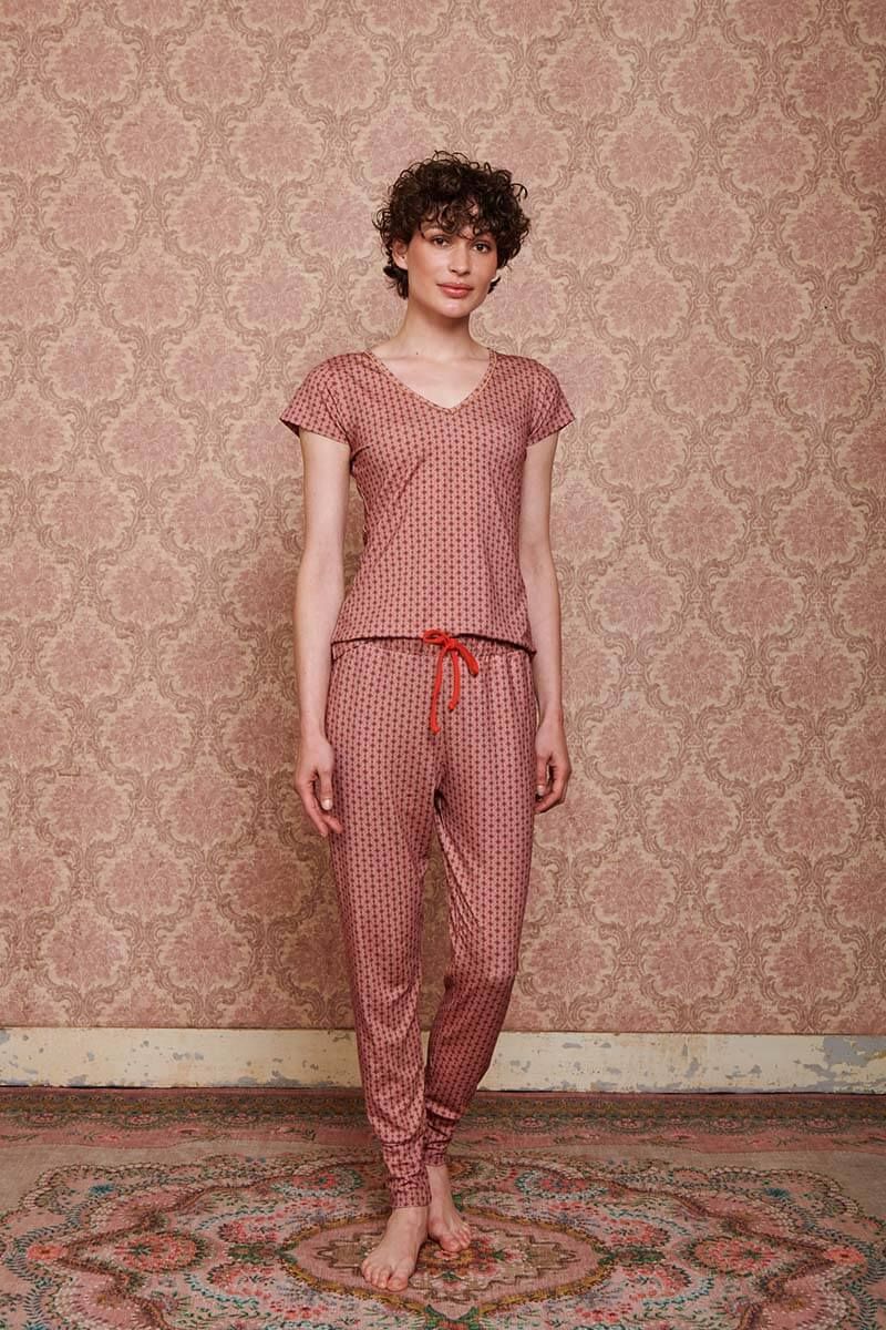 Lange Hose Tegola Rosa