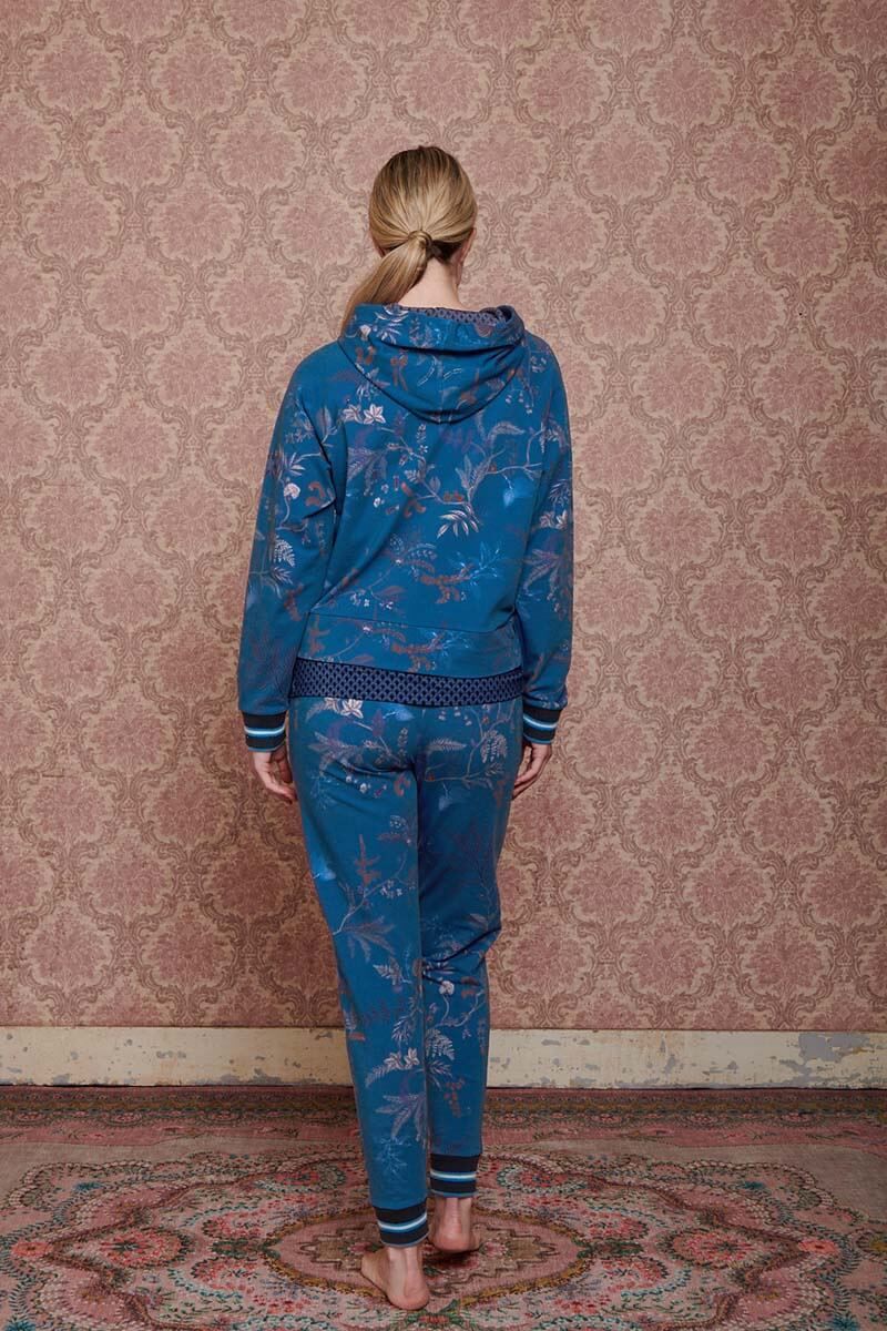Hoodie Long Sleeve Isola Blue