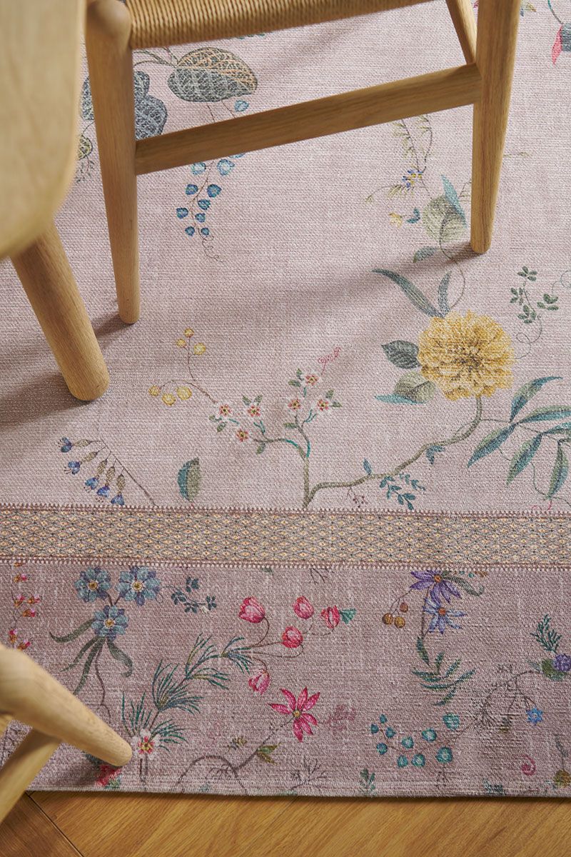 Tapis Fleur Grandeur par Pip Kaki