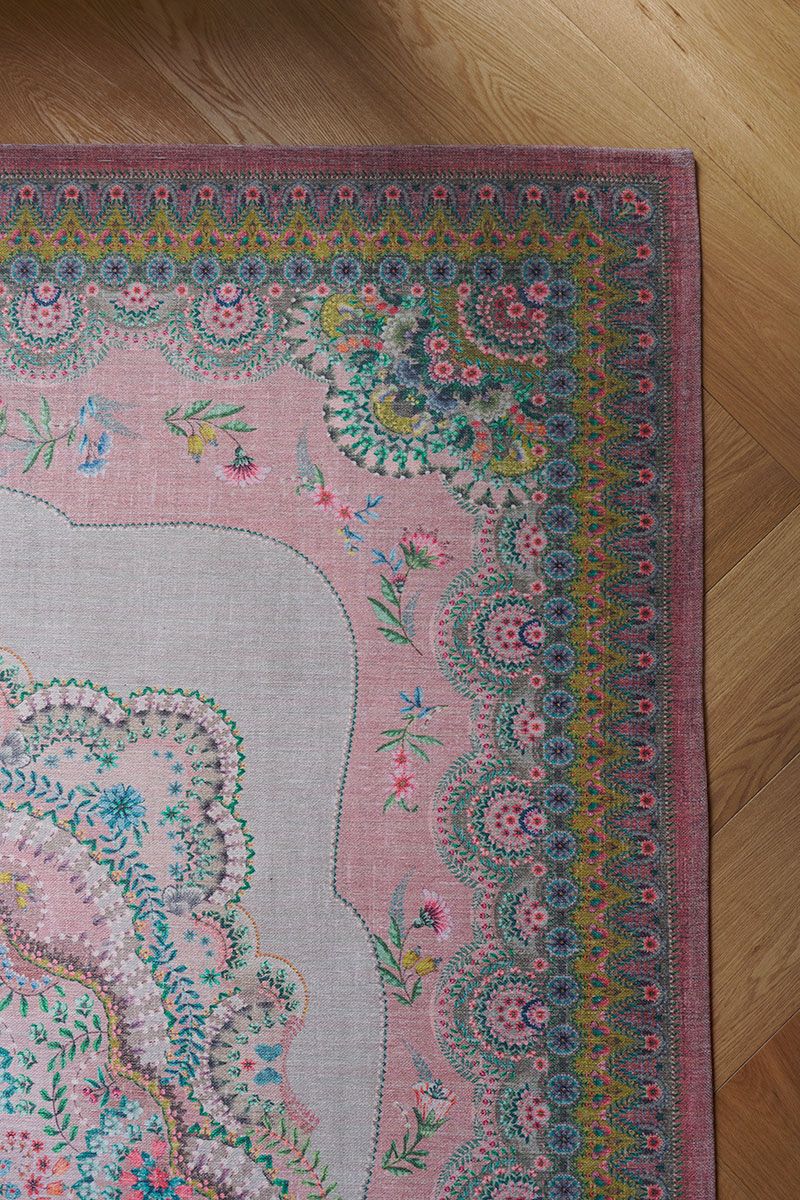 Tapis Majorelle par Pip Pastel Rose