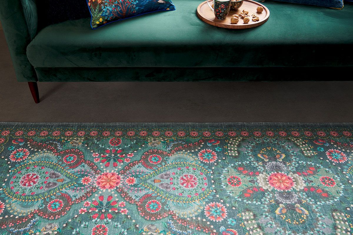 Moon Delight by Pip Carpet Runner Green