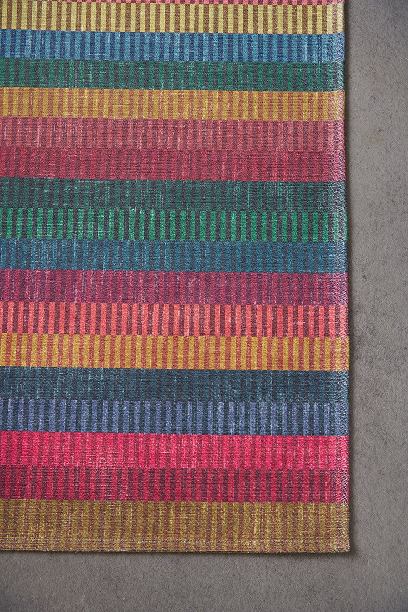 Teppich Jacquard Stripes by Pip Multi