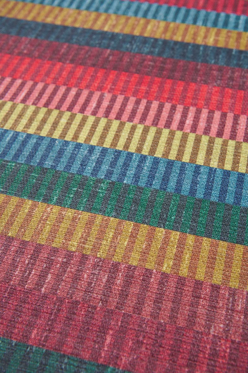 Vloerkleed Loper Jacquard Stripes by Pip Multi