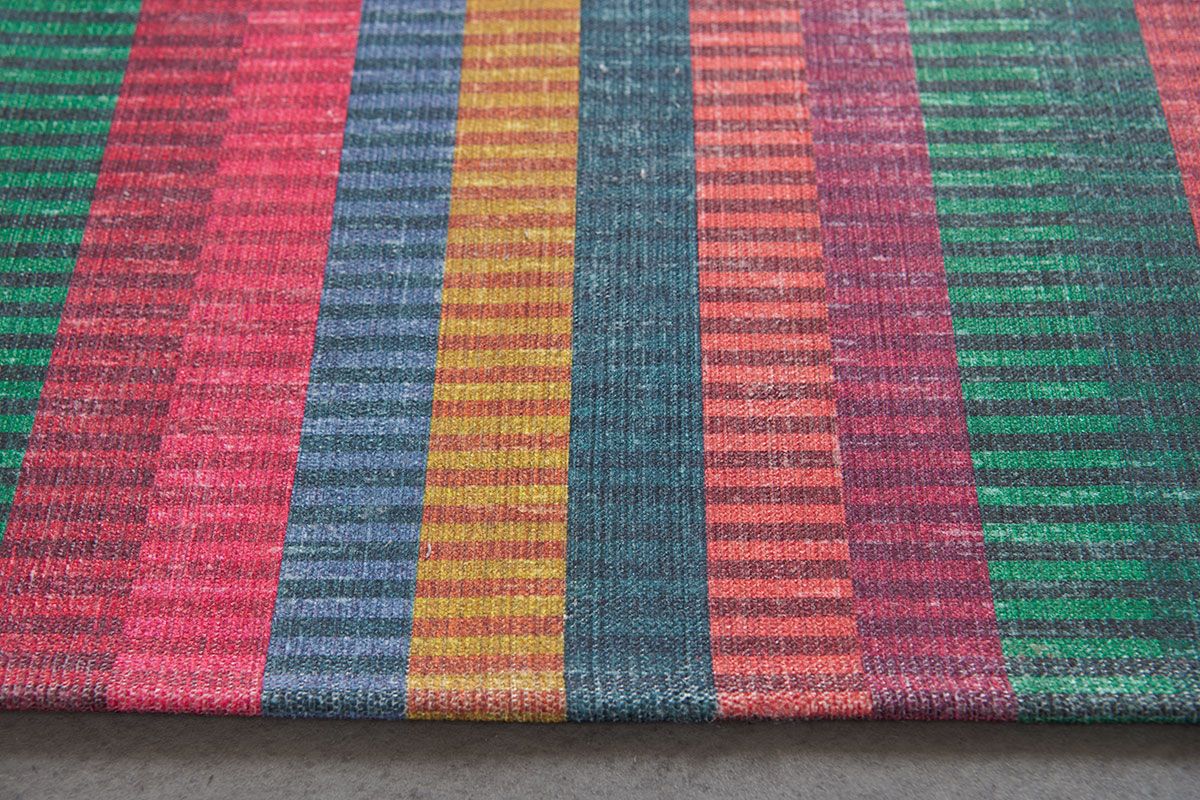 Carpet Jacquard Stripes by Pip Multi 