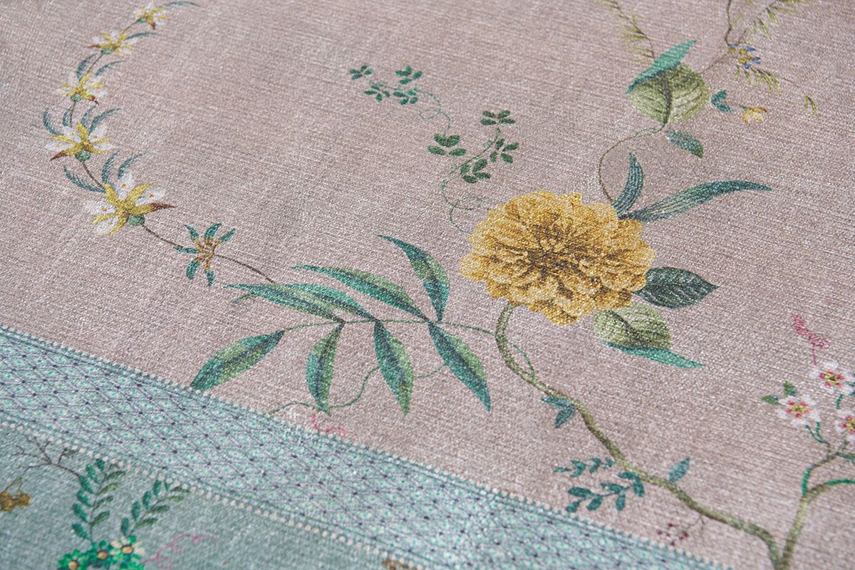 Teppich Fleur Grandeur by Pip Blau/Khaki