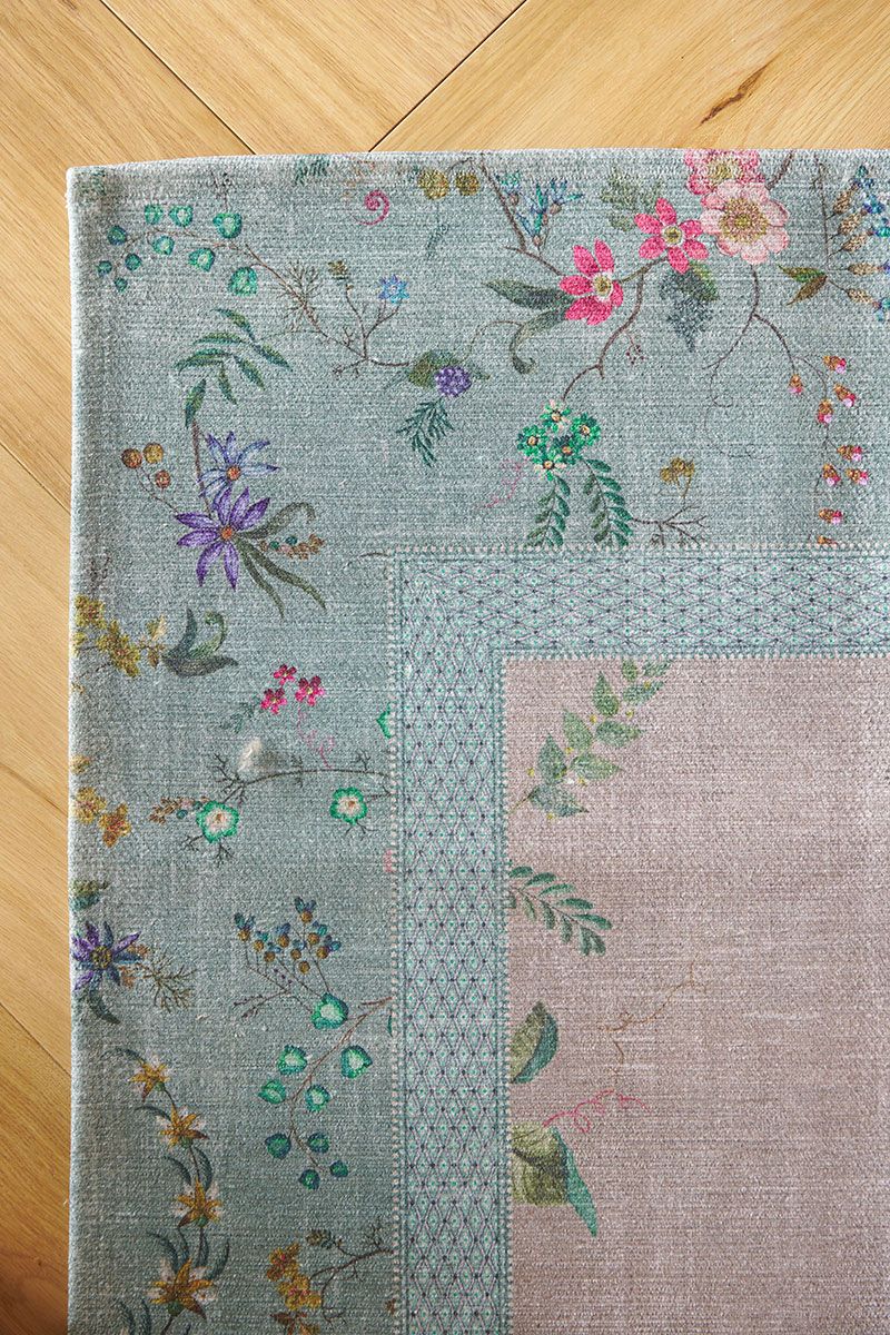 Vloerkleed Fleur Grandeur by Pip Blauw/Khaki