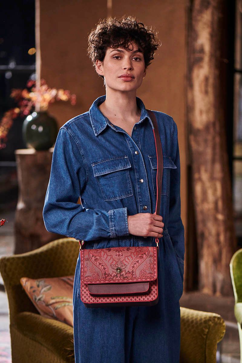 Cross Body Kyoto Festival Dark Pink