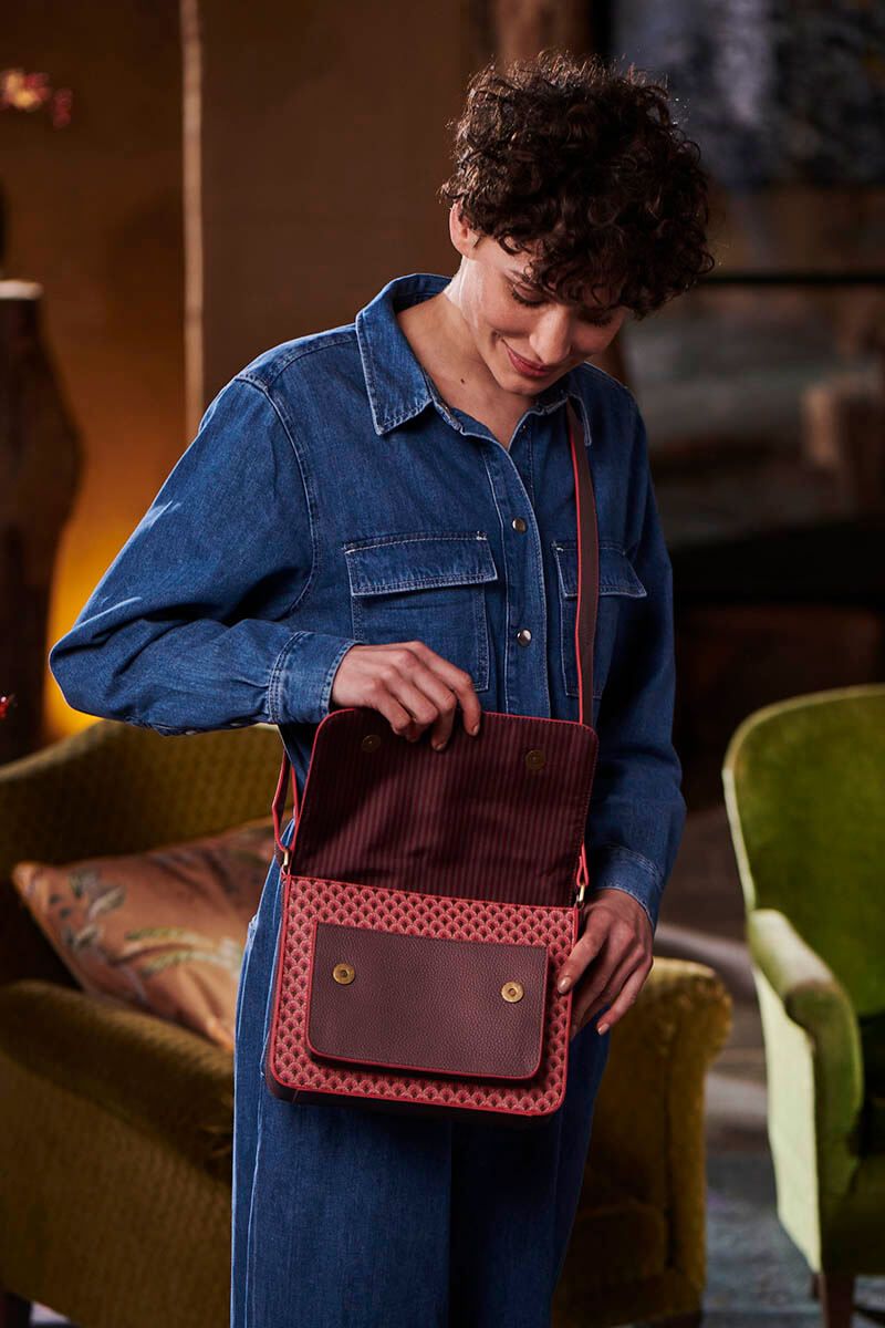 Cross Body Kyoto Festival Dark Pink