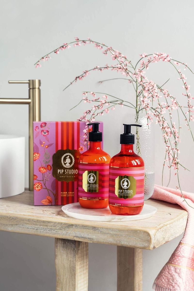 Giftset Hand Soap & Hand Lotion Jasmin Tea Leaves 475ml