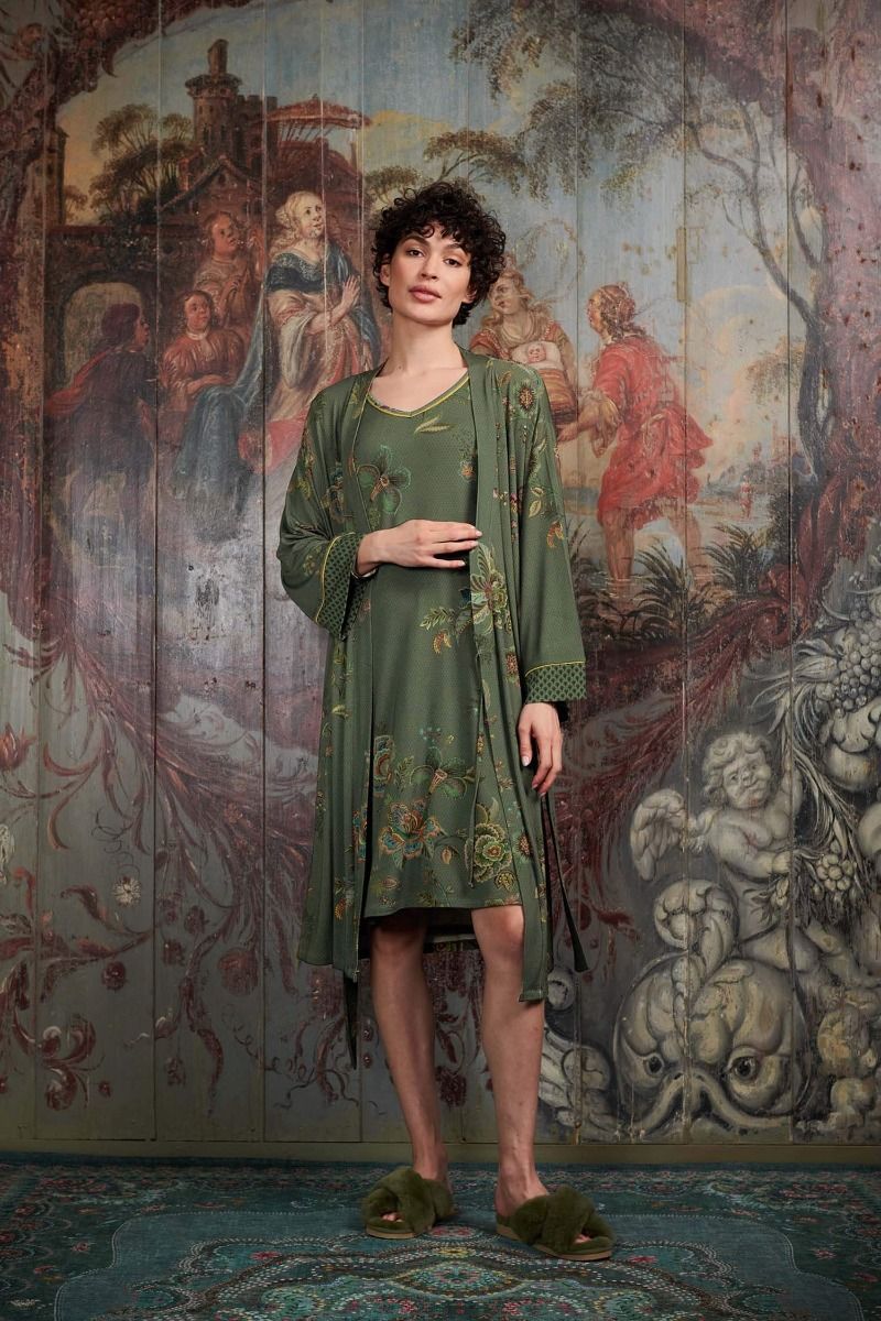 Kimono Cece Fiore Grun