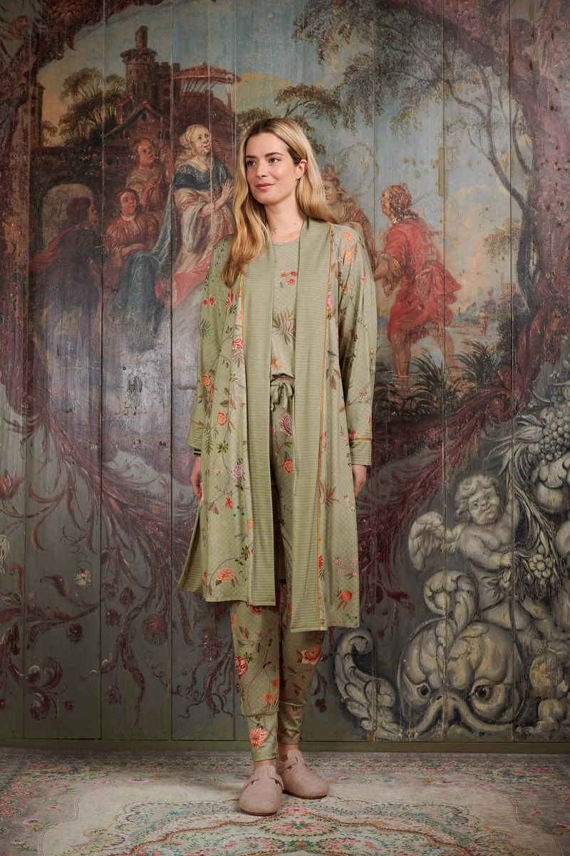 Trousers Long La Dolce Vita Green 