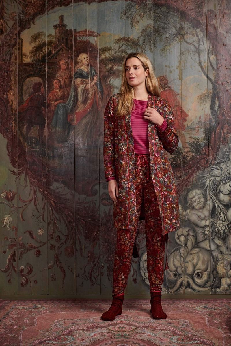 Lange Hose Tutti i Fiori Rot 