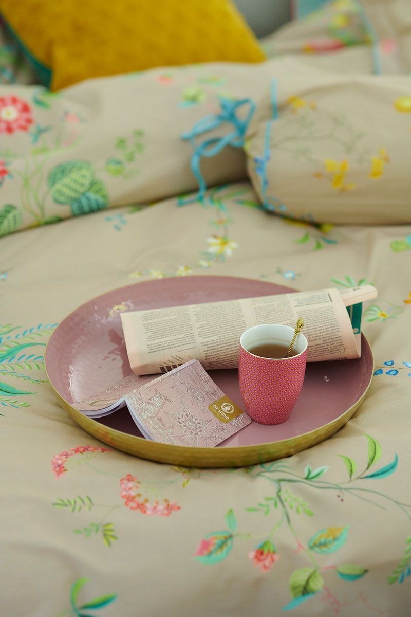 Duvet Cover Fleur Grandeur Khaki