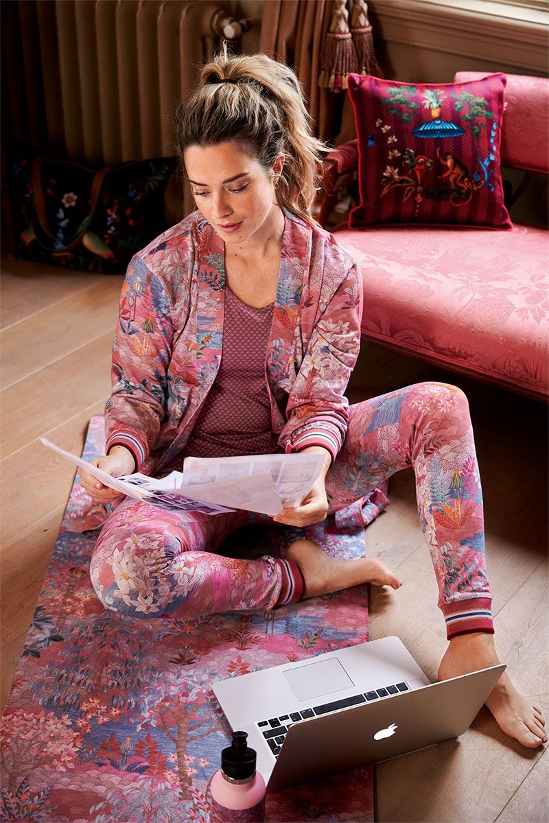 Kimono Pip Garden Big Roze