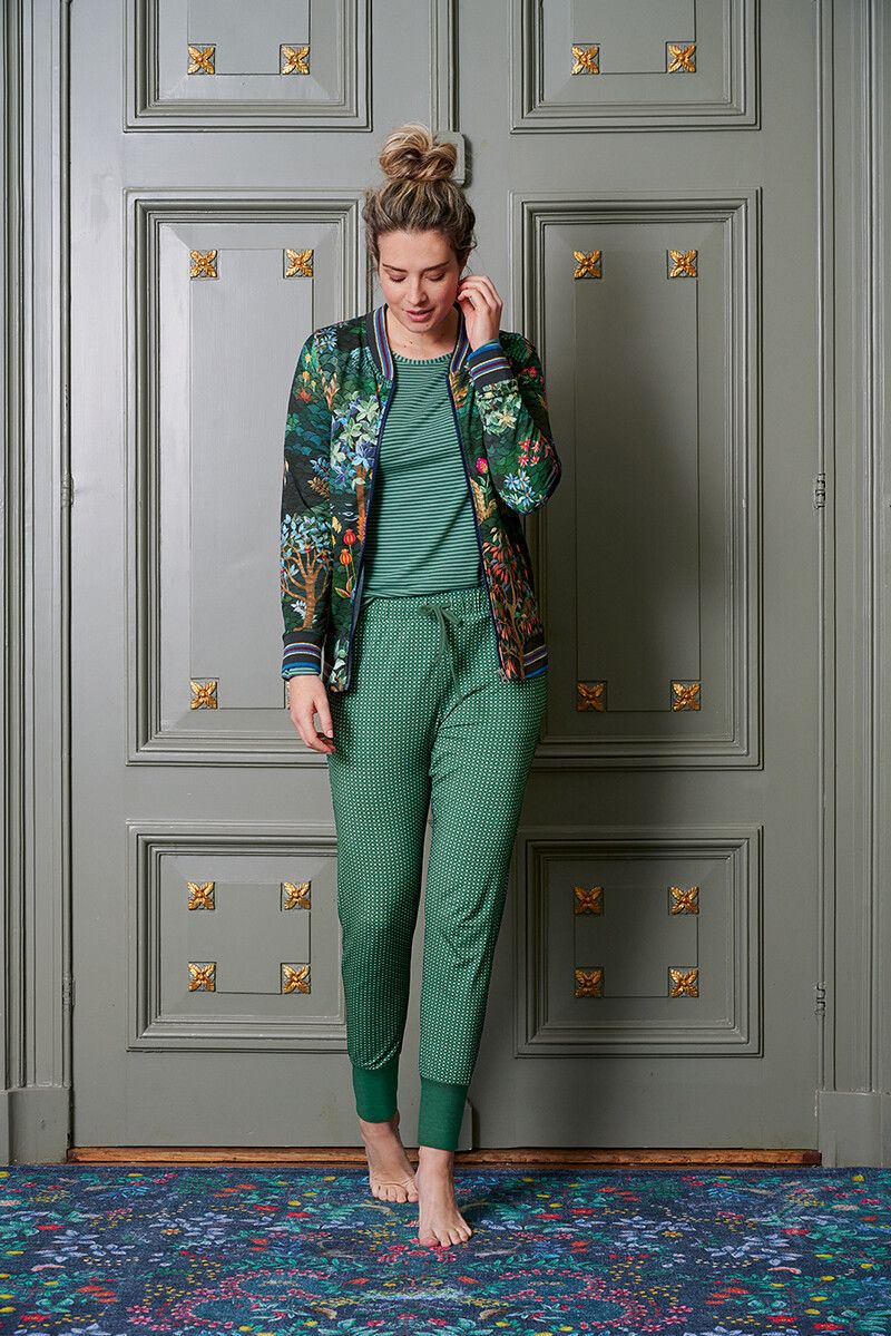 Lange Broek Star Tile Groen