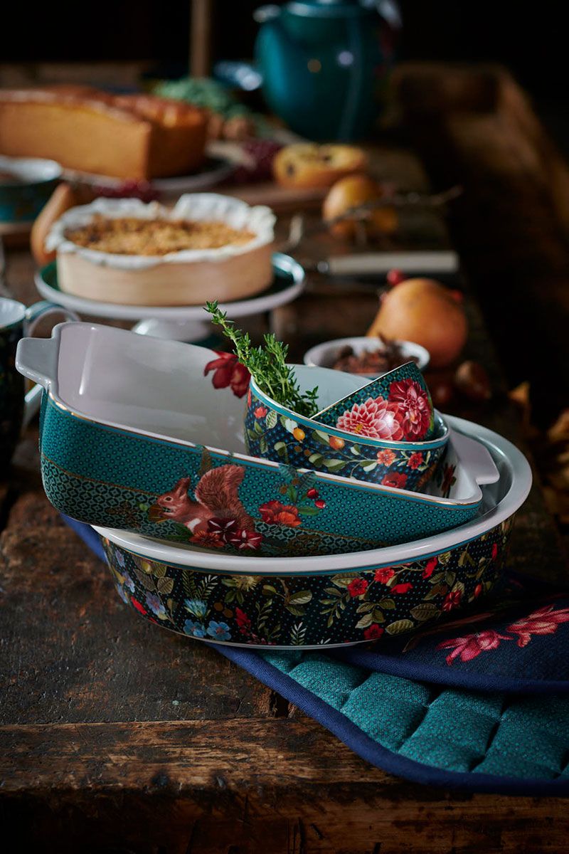 Winter Wonderland Bowl Green 12 cm