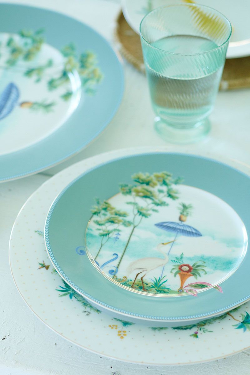 Jolie Breakfast Plate Blue 21 cm