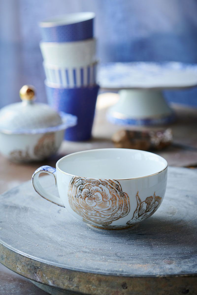 Royal White Thee Kop en Schotel