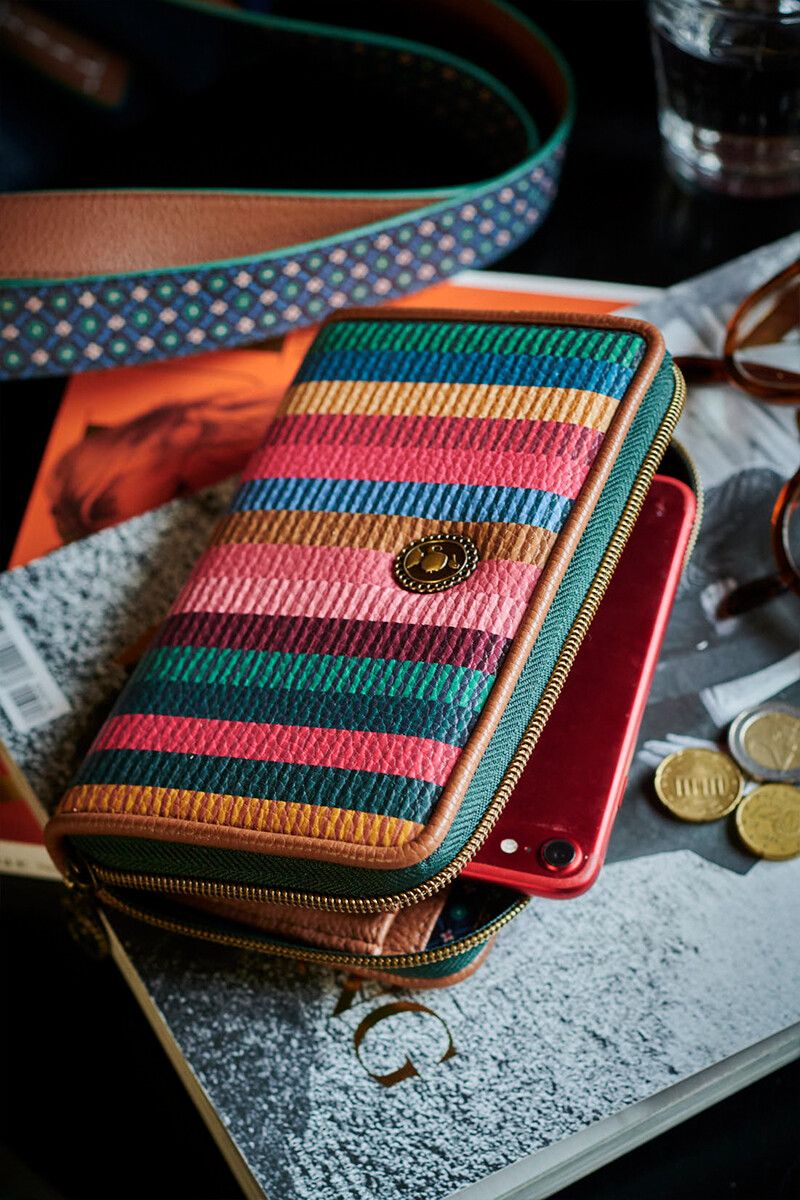 Geldbörse Jacquard Stripe Multi