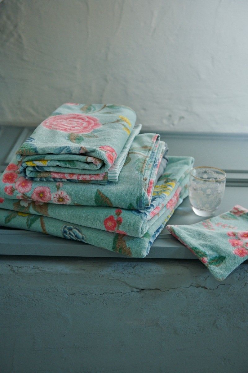 Large Bath Towel Good Evening Blue 70x140 cm