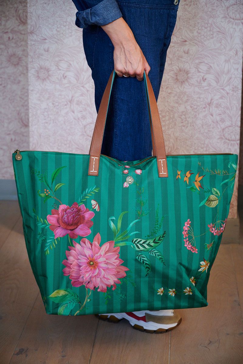 Reisetasche Fleur Grandeur Grün 