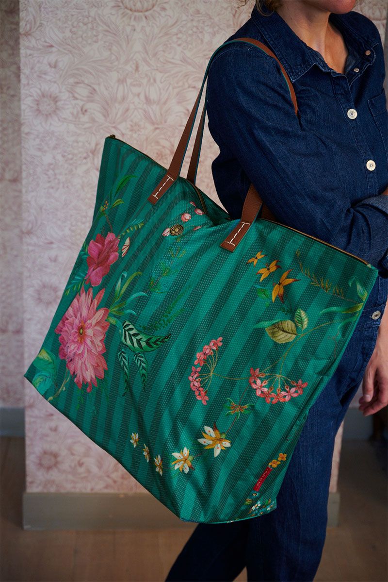 Weekend Bag Fleur Grandeur Green 