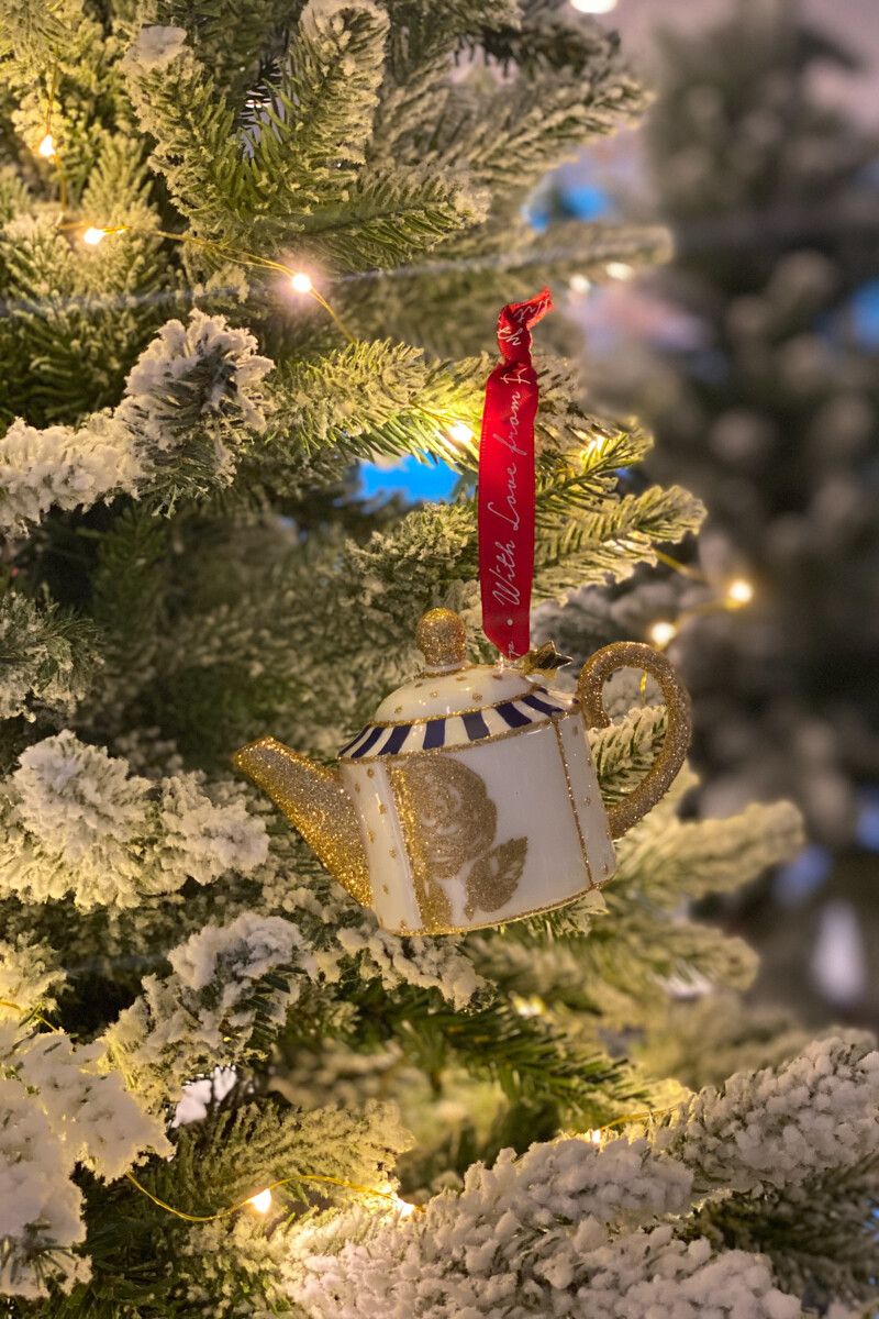 Ornament Glass Teapot 7 cm