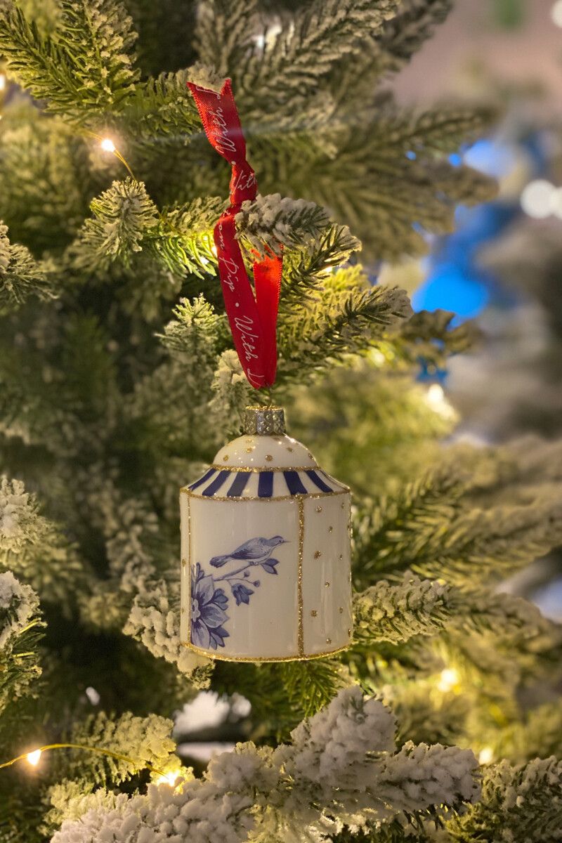 Ornament Glass Storage Jar 8 cm