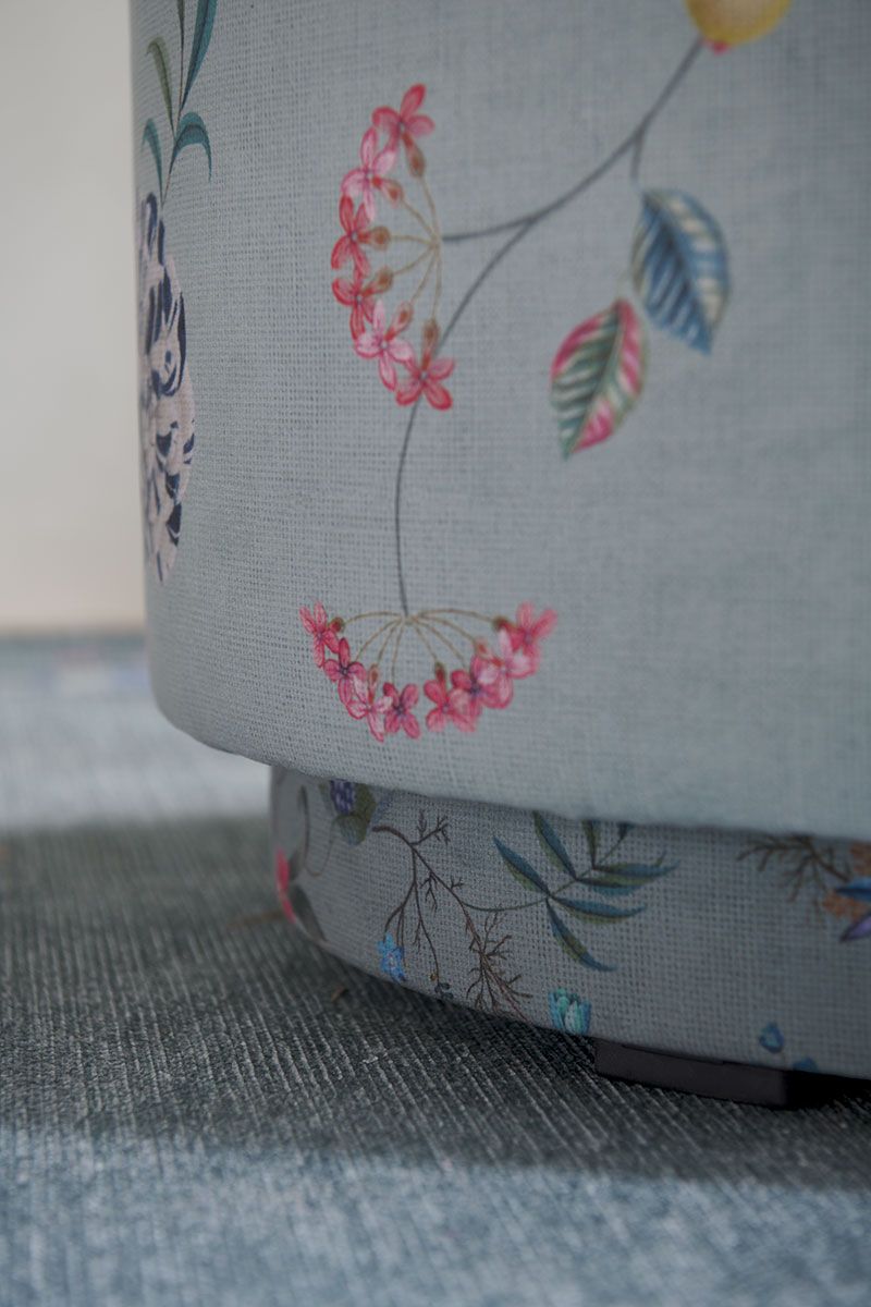 Hocker Large Fleur Grandeur Grün
