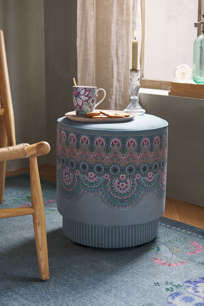 Hocker Medium Majorelle Blau