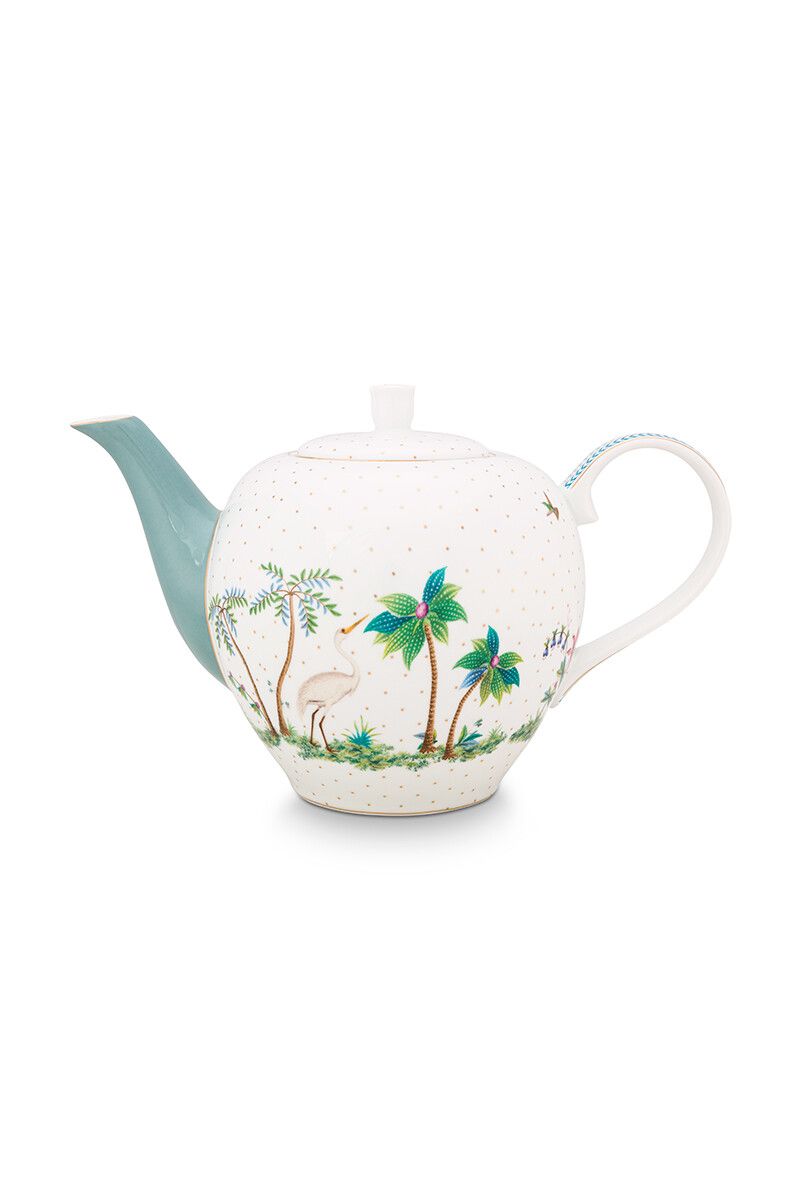 Royal White Teapot  Pip Studio the Official website