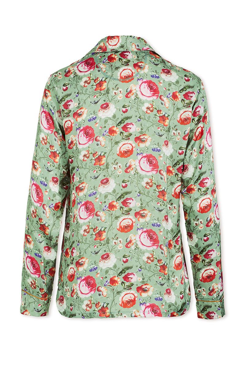 Pyjama Top Lange Mouw Folklore Fantasy Groen