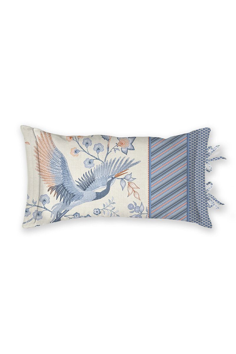 Rechthoekig Sierkussen Royal Birds Blauw