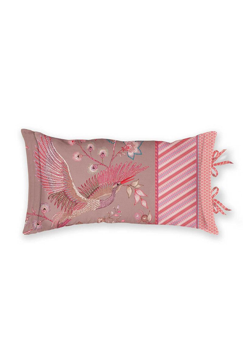 Cushion Rectangle Royal Birds Khaki