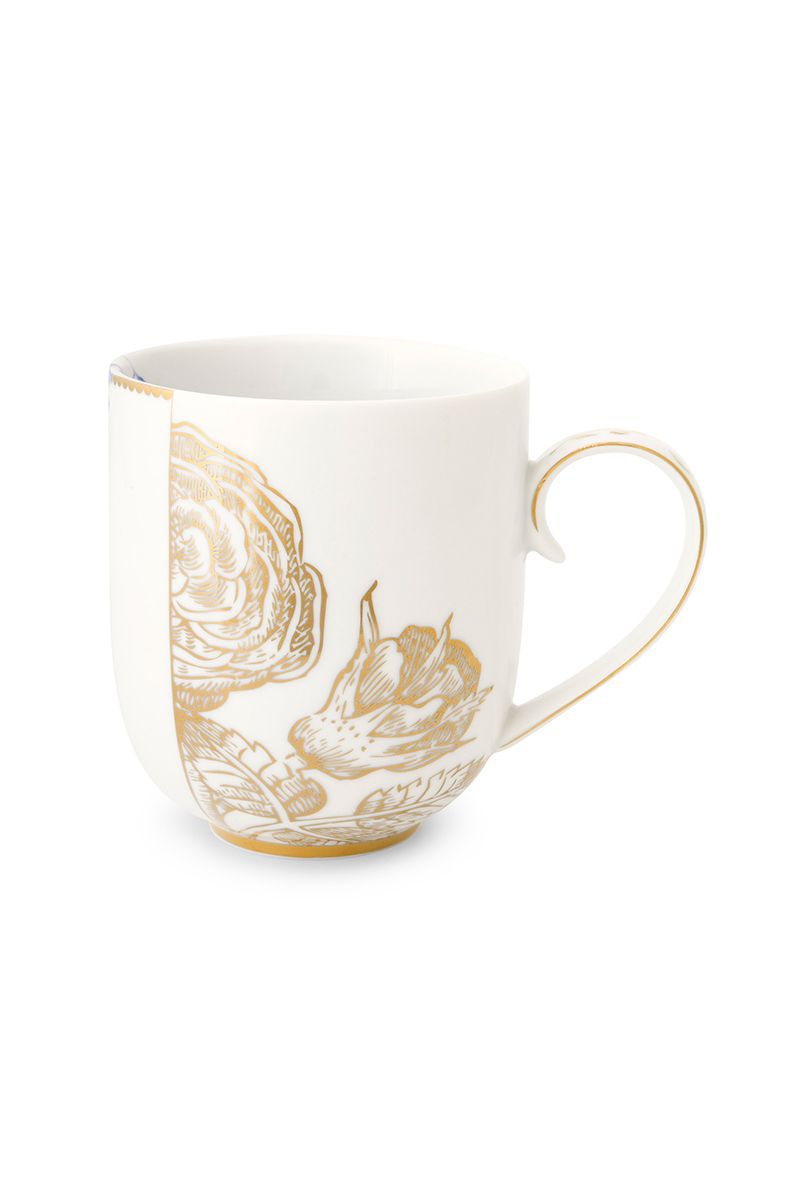 Royal White tasse gross