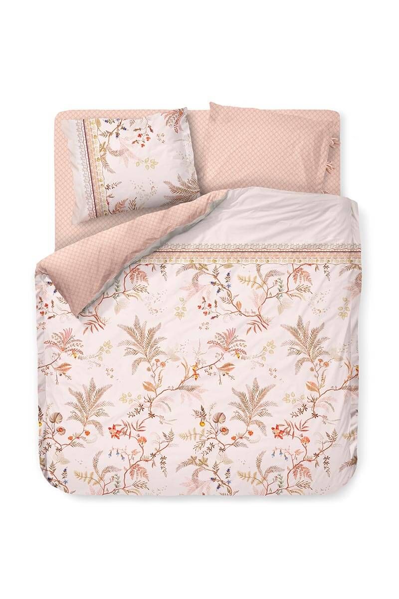 Housse de Couette Salento en Coloris Blanc Cassé