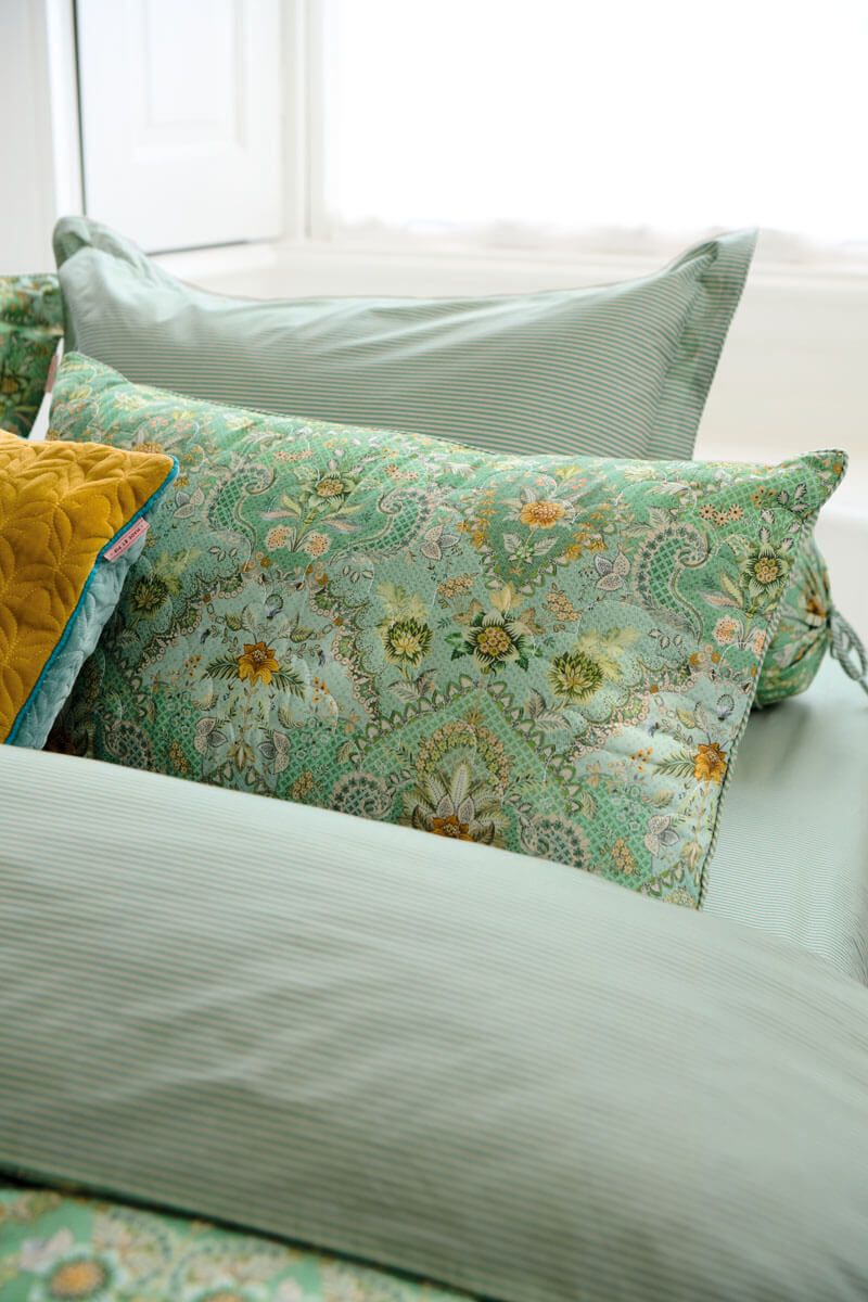 Cushion Quilted Saluti Piccoli Green