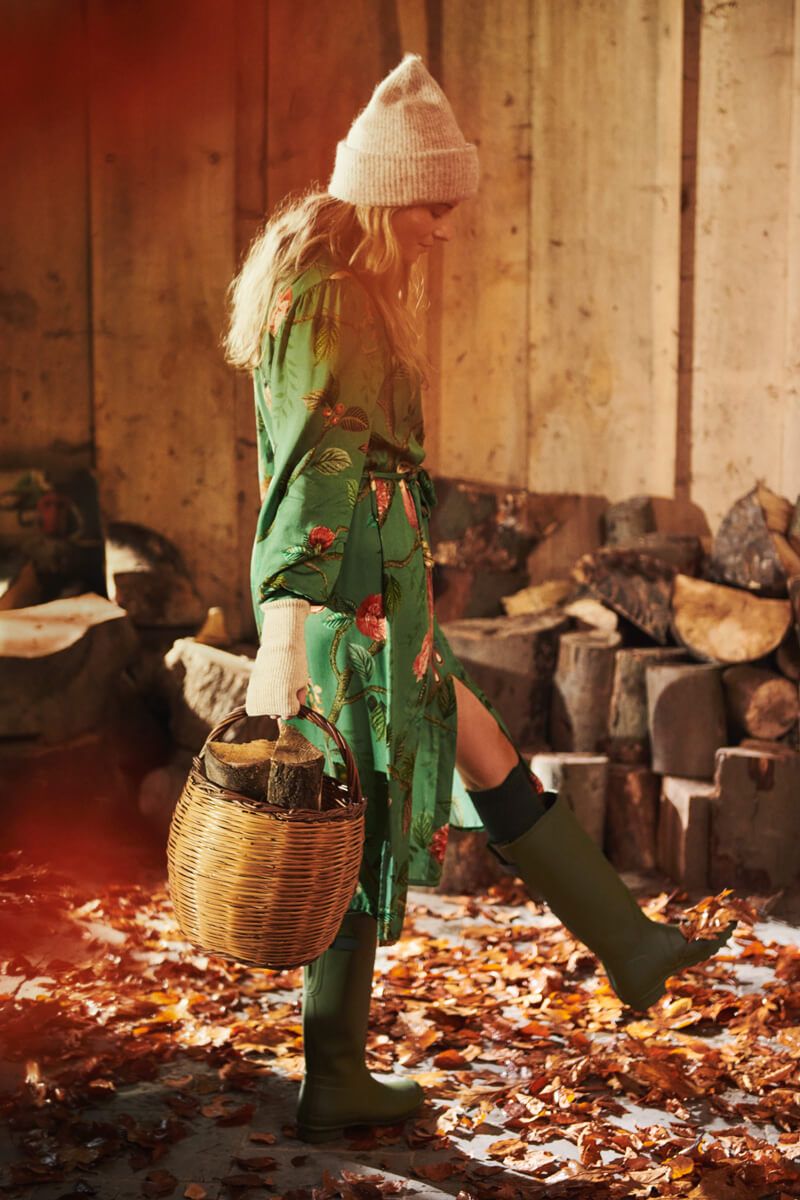 Dress Long Sleeve Good Nightingale Green