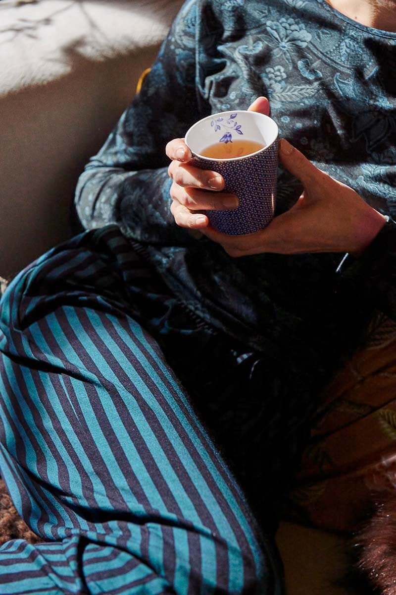 Trousers Long Sumo Stripe Dark Blue