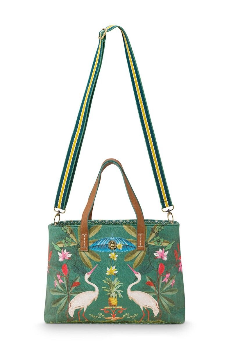Shopper Small Heron Homage Green 
