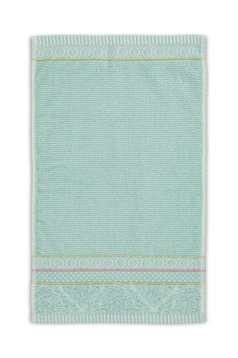 Guesttowel Set/3 Soft Zellige Blue 30x50 cm