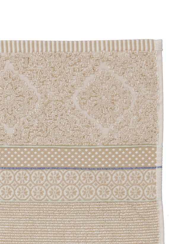 Badetuch Soft Zellige Khaki 55x100 cm