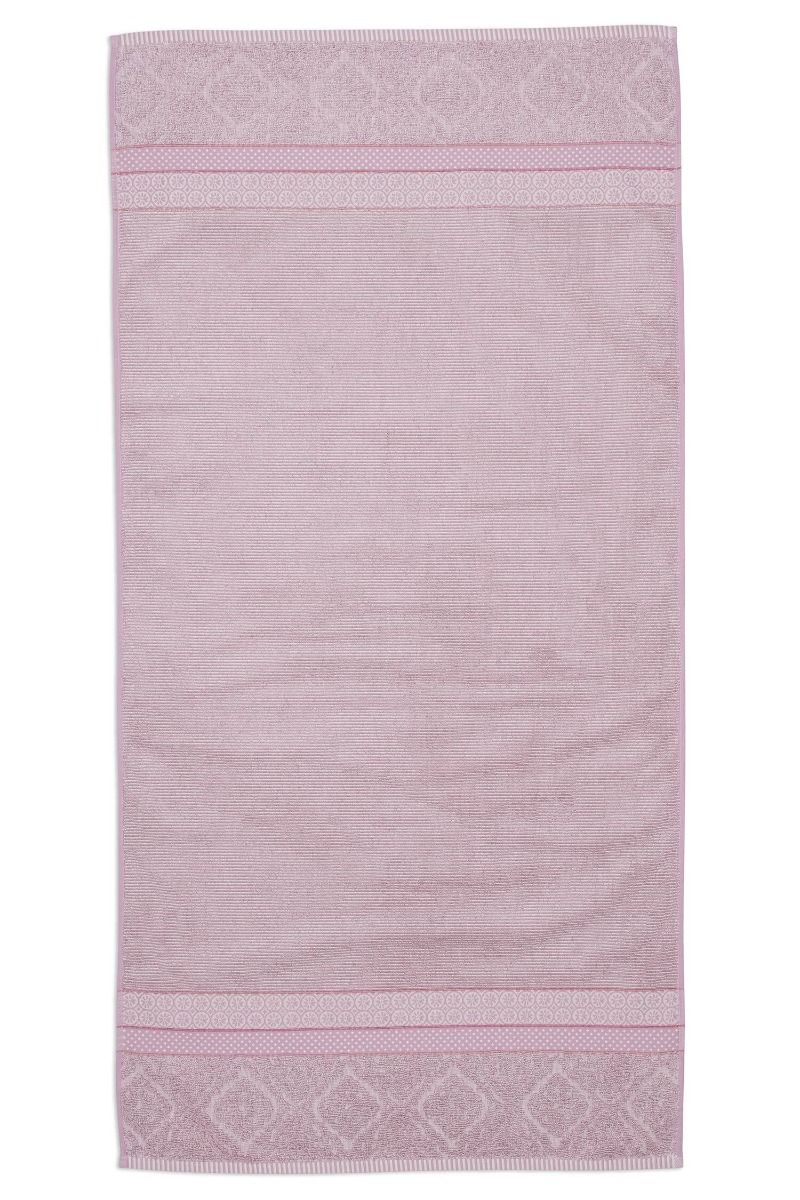 Large Bath Towel Soft Zellige Lilac 70x140cm