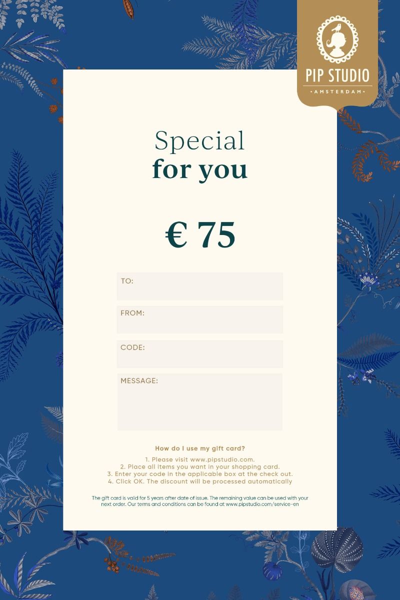 E-gift voucher €75