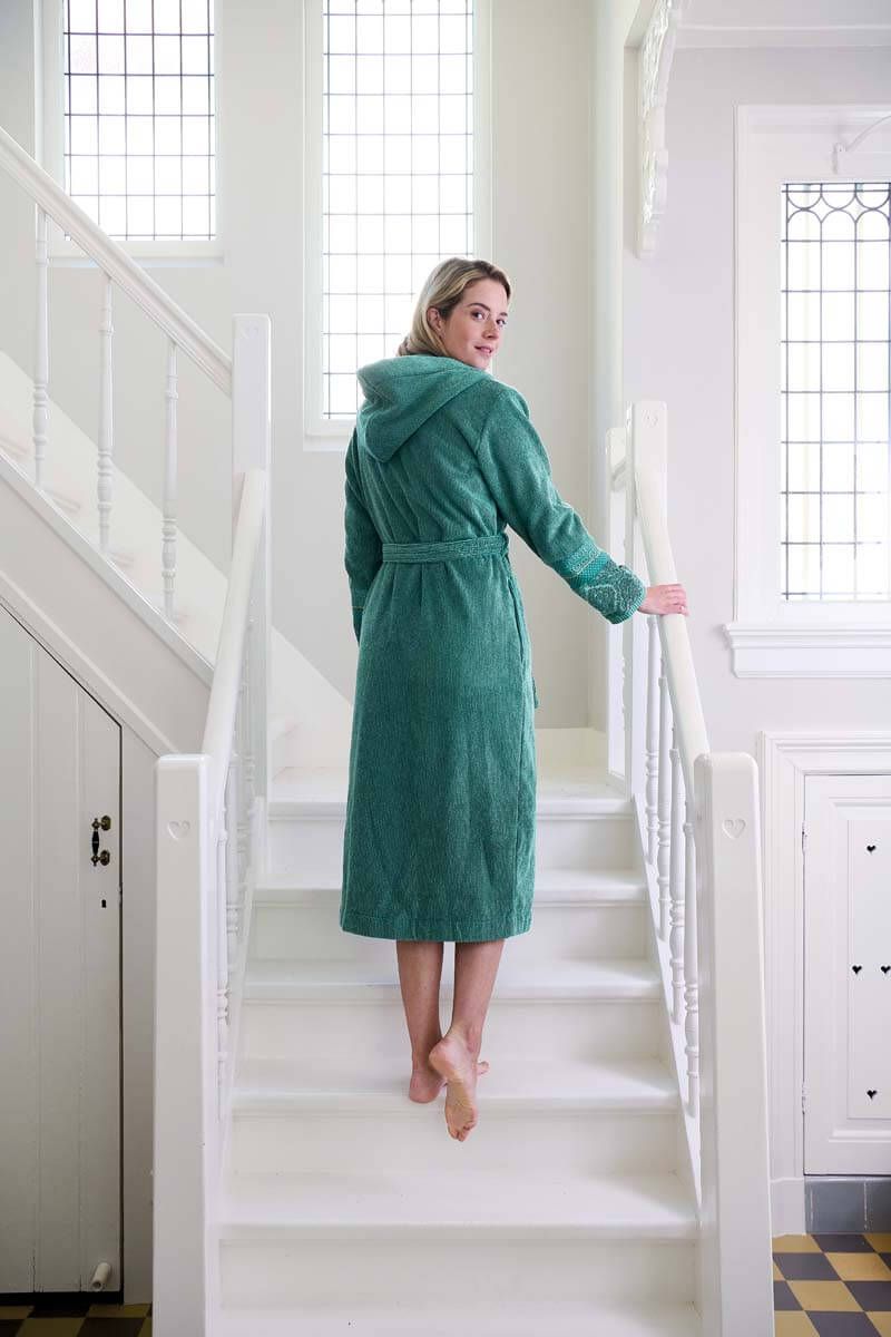 Bathrobe Soft Zellige Green