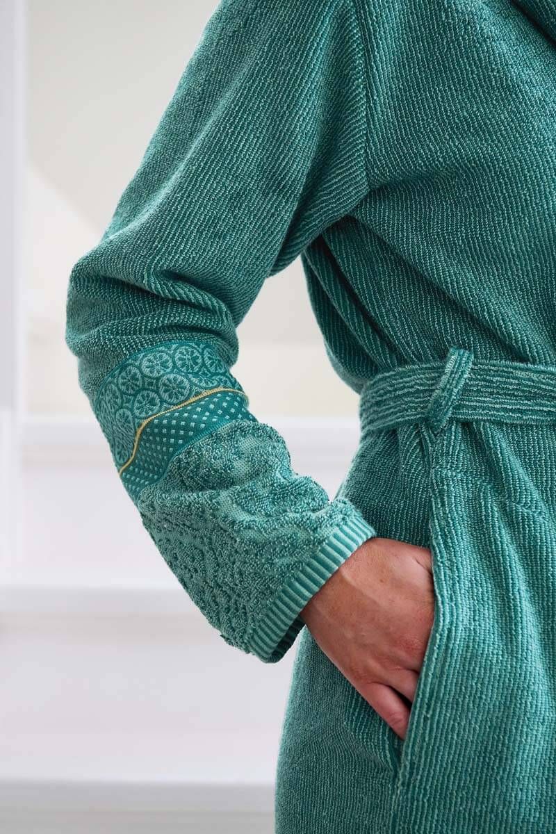 Bathrobe Soft Zellige Green