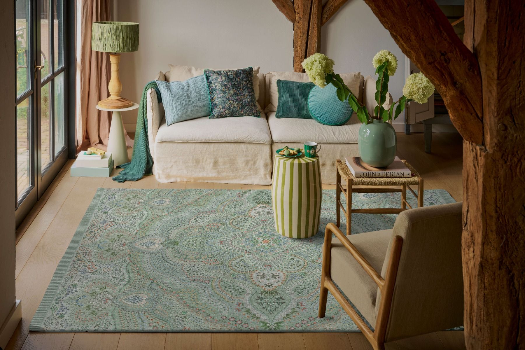 Carpet Alfombra by Pip Light Green