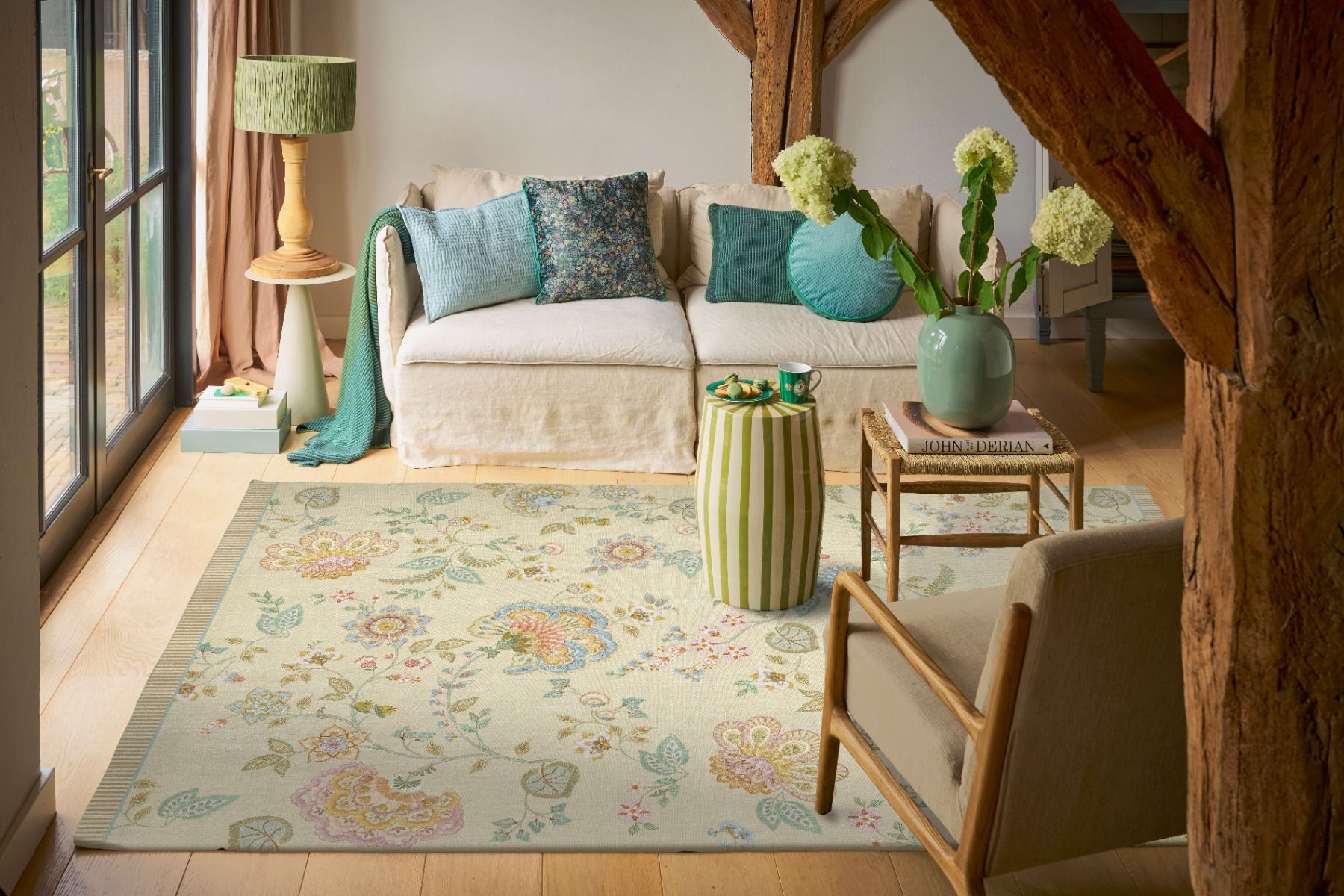 Carpet Buenas Tardes by Pip Off-white
