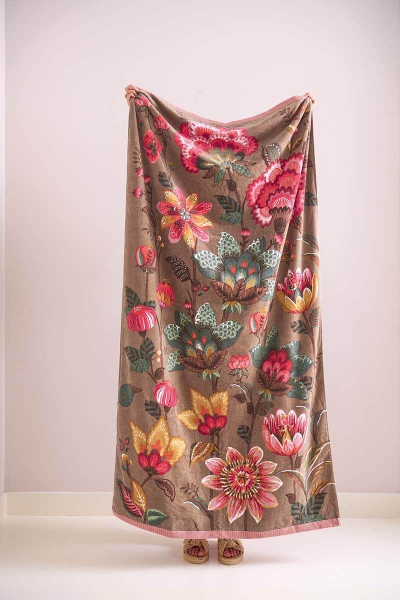 Beach Towel Sunny Side Up Khaki