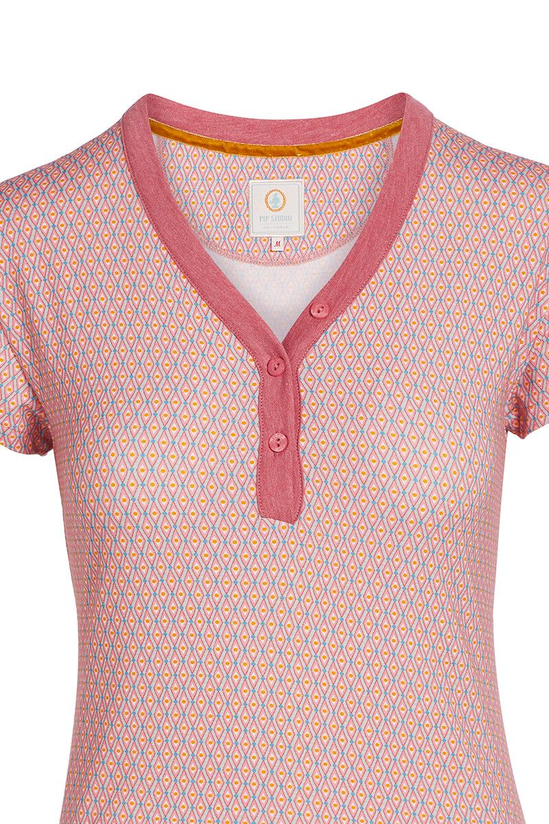 Short Sleeve Marquise Pink